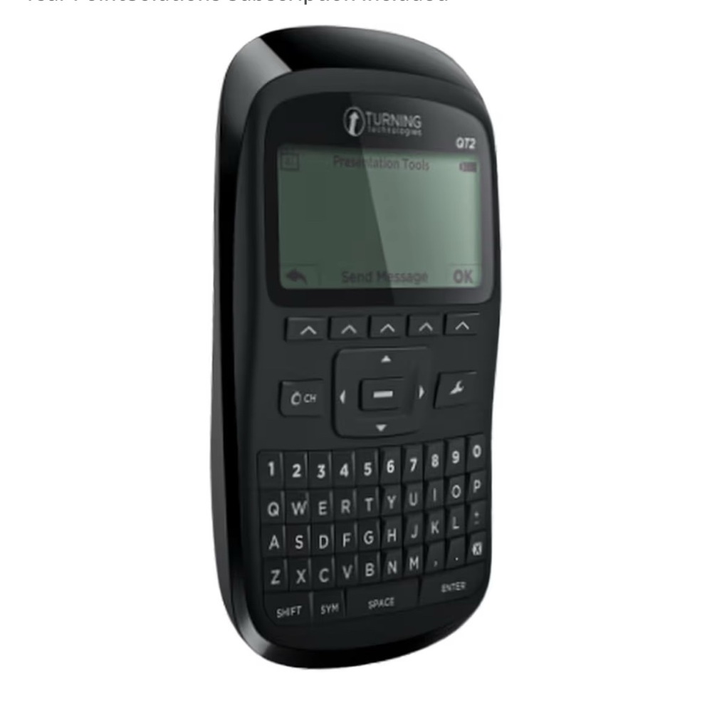 Turning technologies QT2 response device